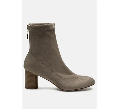emerson micro suede ankle boots