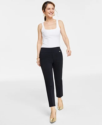 I.n.c. International Concepts Petite Mid-Rise Crop Pants, Created for Macy's