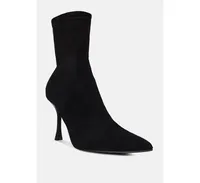 Womens tweeple stiletto boot with a pointed toe