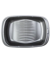 Good Cook Everyday Nonstick Quick-Baste Roasting Pan with Locking Rack