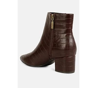thalia black sleek boots