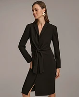 Donna Karan Women's Belted Jacket Dress