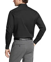 Calvin Klein Men's Refined Cotton Stretch Regular Fit Dress Shirt