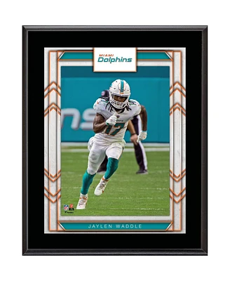 Jaylen Waddle Miami Dolphins 10.5" x 13" Sublimated Player Plaque