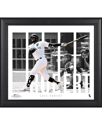 Luis Robert Chicago White Sox Framed 15" x 17" Player Panel Collage