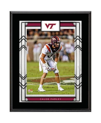 Caleb Farley Virginia Tech Hokies 10.5" x 13" Sublimated Player Plaque