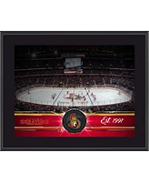 Ottawa Senators 10.5" x 13" Sublimated Team Plaque