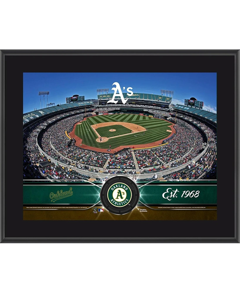 Oakland Athletics 10.5" x 13" Sublimated Team Plaque