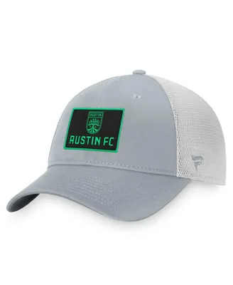 Men's Fanatics Gray Austin Fc Logo Adjustable Hat