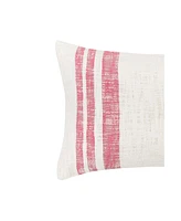 carol & frank Morgan Hibiscus Woven Throw Pillow