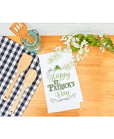 Happy St. Patrick's Day Flour Sack Kitchen Towel