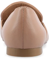 Journee Collection Women's Kennza Cut Out Slip On Loafers