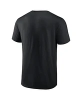 Men's Fanatics Black San Francisco 49ers 2023 Nfc Champions Right Side Draw T-shirt