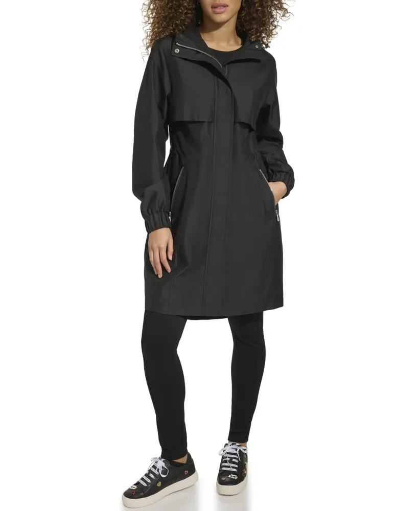 Karl Lagerfeld Anorak with Logo Tape Coat