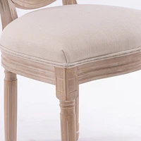 Antique French Style Dining Chairs Set