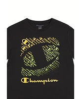 Champion Big Boys Short Sleeves Graphic T-shirt