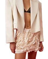 Women's Ruffle Designed Skirt
