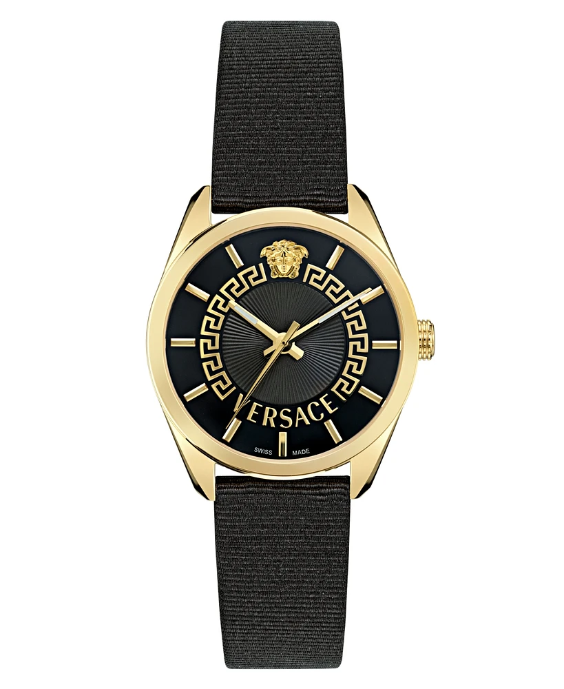 Versace Women's Grosgrain Strap Watch 36mm