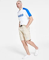 Hugo by Hugo Boss Men's Relaxed-Fit 9" Cargo Shorts