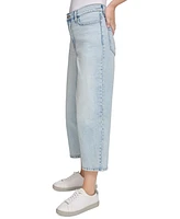 Calvin Klein Jeans Women's '90s-Fit High-Rise Cropped Denim