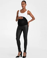 Seraphine Women's Matt Coated Maternity Leggings