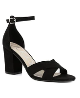 Sugar Women's Machellie Block Heel Dress Sandals