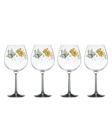 Lenox Butterfly Meadow Balloon Wine Glasses, Set of 4