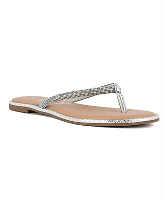 Sugar Women's Petition Embellished Flat Sandals