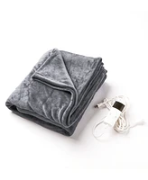 Unikome Plush and Cozy Flannel Electric Blanket