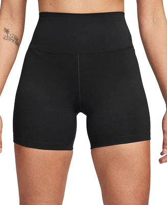 Nike Women's One High-Waisted 5" Biker Shorts