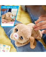 FurReal Friends Newborns Puppy Interactive Pet, Small Plush Puppy with Sounds and Motion