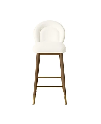 Tov Furniture 1 Pc. Velvet Counter Stool