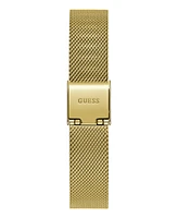 Guess Women's Analog Gold-Tone Stainless Steel Mesh Watch 30mm - Gold