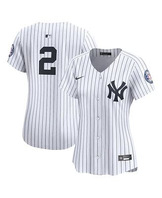 Women's Nike Derek Jeter White New York Yankees Home Limited Player Jersey