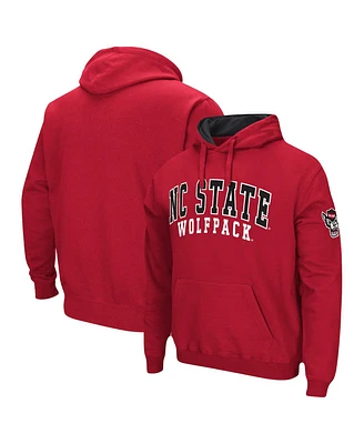 Men's Colosseum Nc State Wolfpack Double Arch Pullover Hoodie