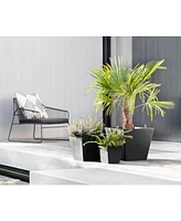 Ecopots Rotterdam Indoor and Outdoor Square Planter