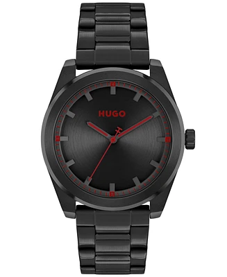 Hugo Boss Men's Bright Quartz Ionic Plated Steel Watch 42mm