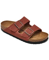 Birkenstock Women's Arizona Corduroy Suede Embossed Sandals from Finish Line