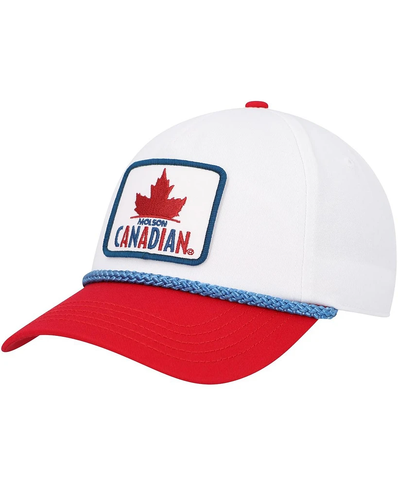 Men's American Needle White, Red Molson Coors Roscoe Adjustable Hat
