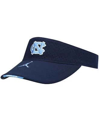 Men's Jordan Navy North Carolina Tar Heels 2021 Sideline Performance Visor