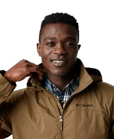 Mens Columbia Glennaker Lake Rain Jacket With A Classic Rapid River Short Sleeve Shirt