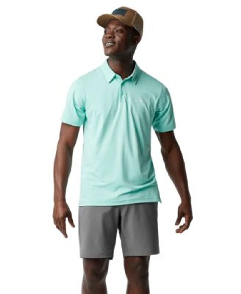 Mens Columbia Carter Crest Polo Short