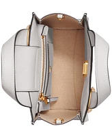 Donna Karan New York Hewlett Leather Top Handle Buckle Crossbody
