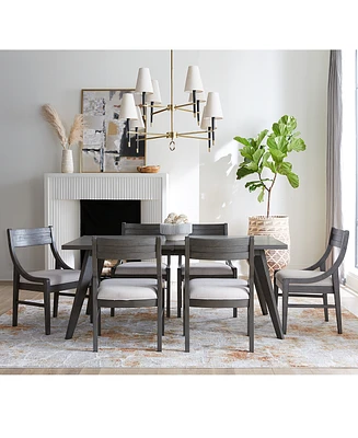 Greystone Ii 7-Pc. Dining Set (Rectangular Table & 6 Chairs)