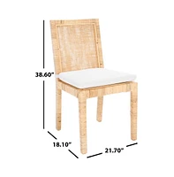 Tojo Cane Dining Chair W/ Cushion (Set Of 2)