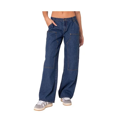 Women's Ayla low rise carpenter jeans