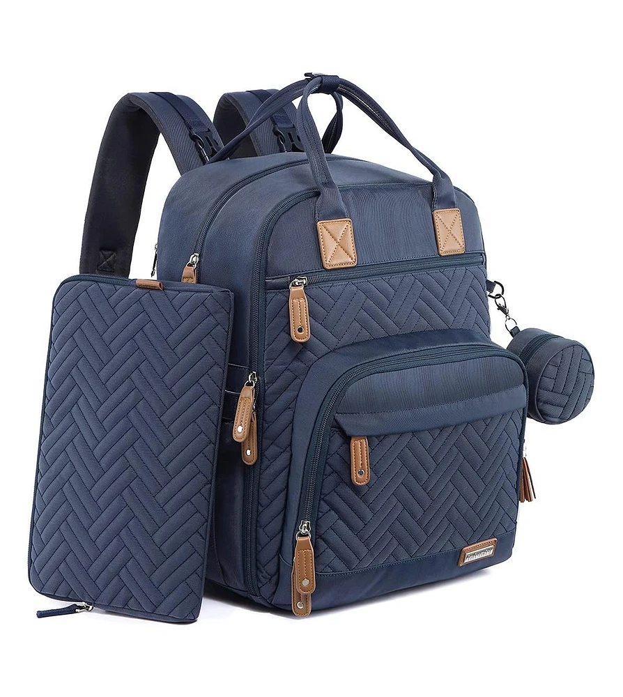 iniuniu Diaper Bag Backpack, Unisex Baby Bags for Boys Girls, Waterproof Travel