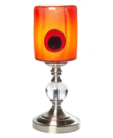 Dale Tiffany 13" Tall Filare Hand Blown Art Glass Shade Accent Lamp - Multi