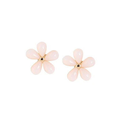 Sohi Women's Floral Stud Earrings