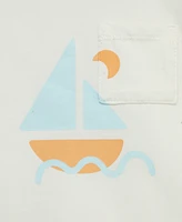 Little Me Sail Away 2 Piece Shorts Set